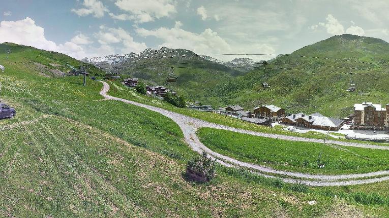 Webcam Les Menuires: Les Bruyères - Speed Mountain