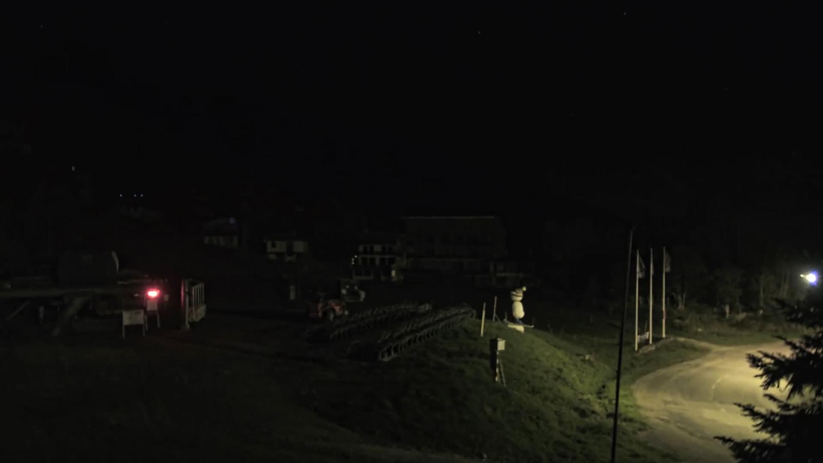 Webcam Les Monts d Olmes: Arrivée Piste