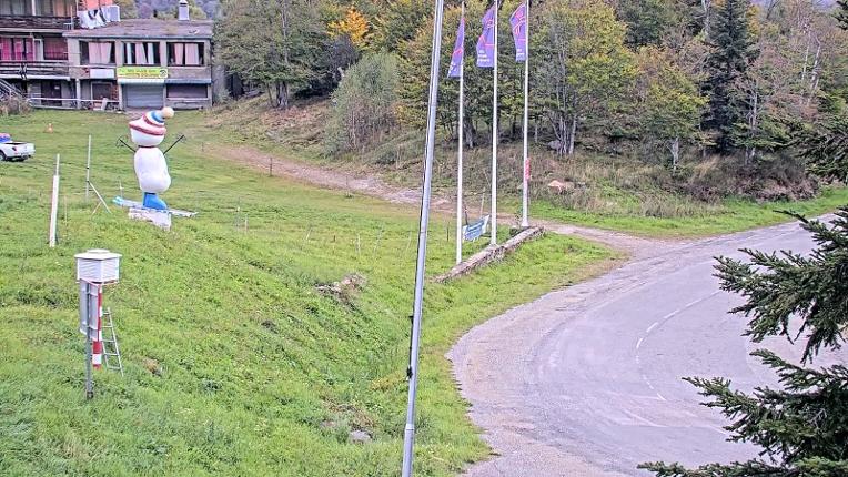 Webcam Les Monts d Olmes: Arrivée Piste