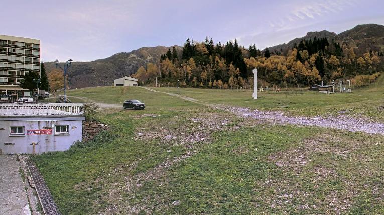 Webcam Les Monts d Olmes: Arrivée Piste