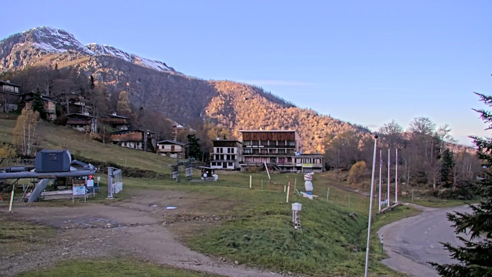Webcam Les Monts d Olmes: Arrivée Piste