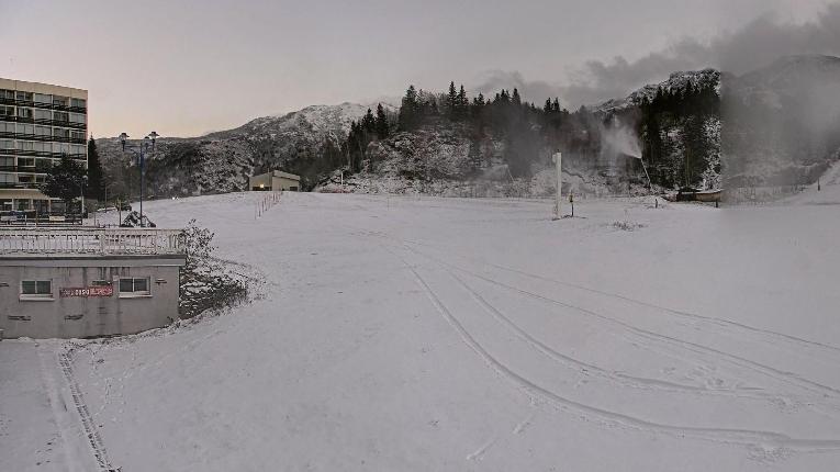 Webcam Les Monts d Olmes: Arrivée Piste