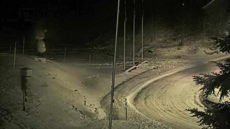 Webcam Les Monts d Olmes: Arrivée Piste