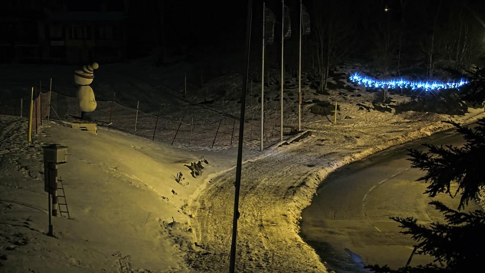 Webcam Les Monts d Olmes: Arrivée Piste