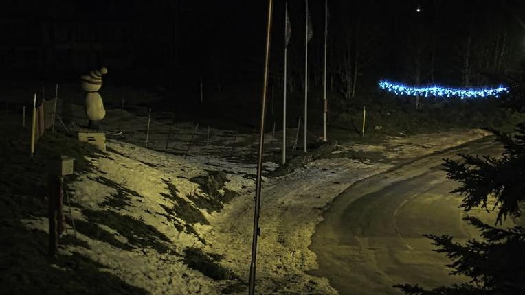 Webcam Les Monts d Olmes: Arrivée Piste