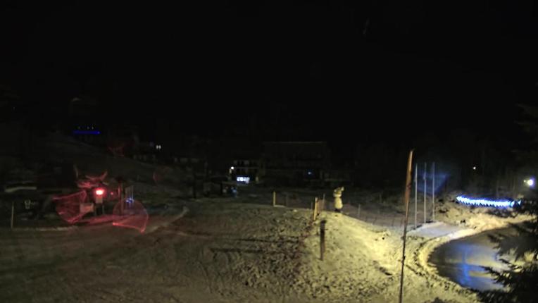 Webcam Les Monts d Olmes: Arrivée Piste