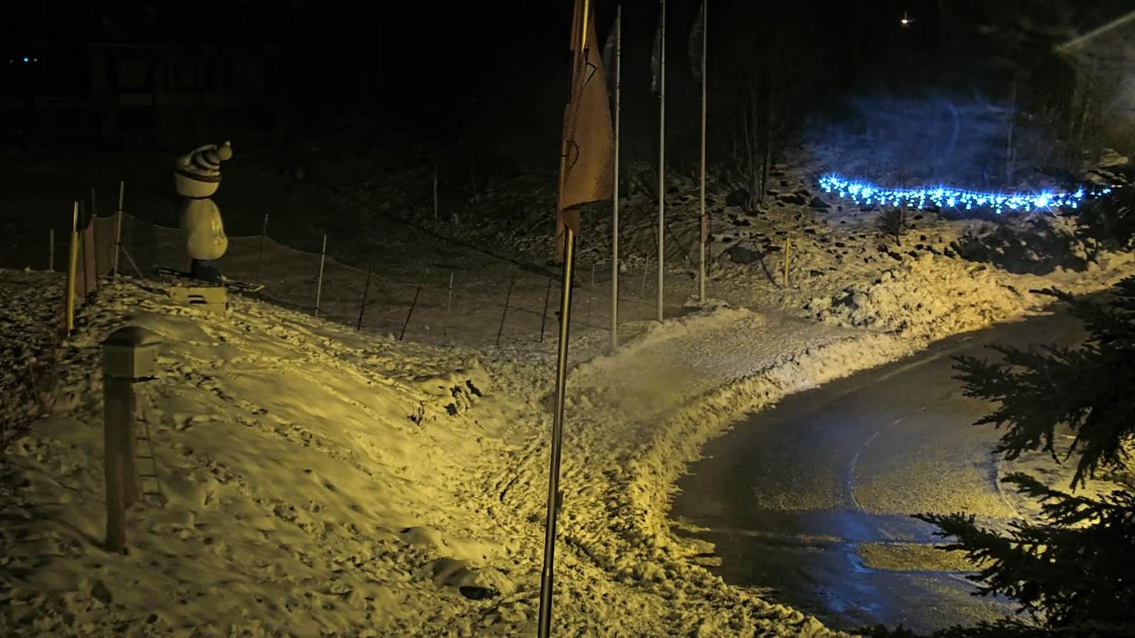 Webcam Les Monts d Olmes: Arrivée Piste