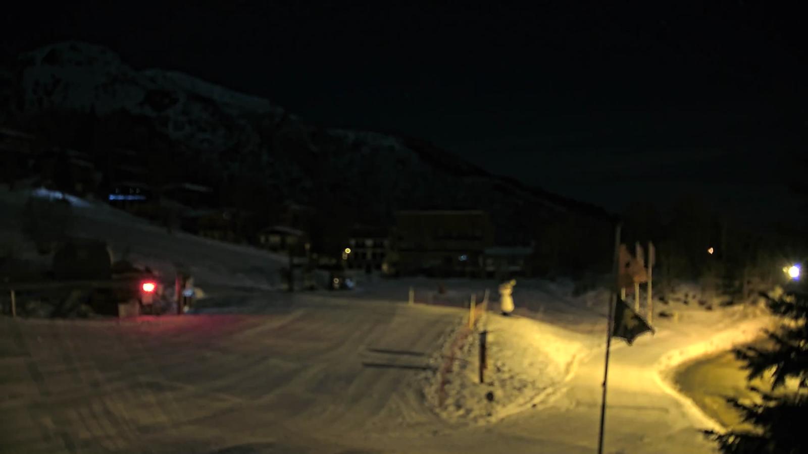 Webcam Les Monts d Olmes: Arrivée Piste