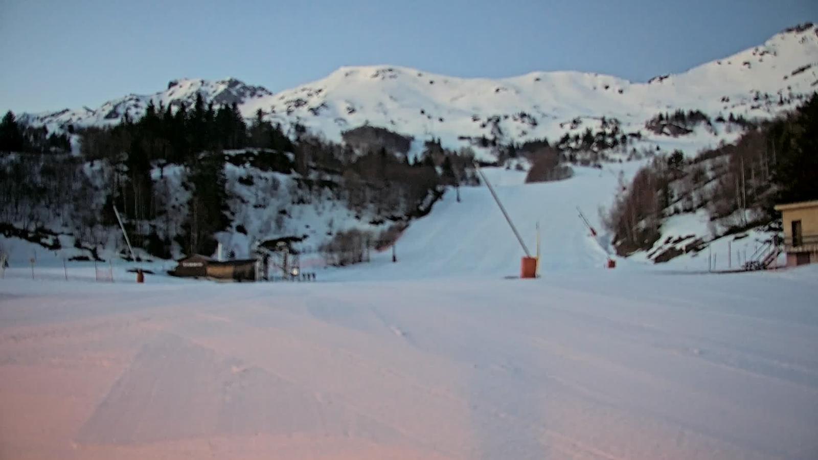 Webcam Les Monts d Olmes: Arrivée Piste