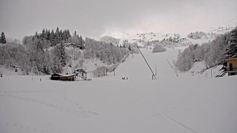 Webcam Les Monts d Olmes: Arrivée Piste