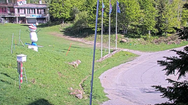 Webcam Les Monts d Olmes: Arrivée Piste