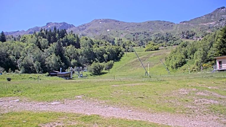 Webcam Les Monts d Olmes: Arrivée Piste