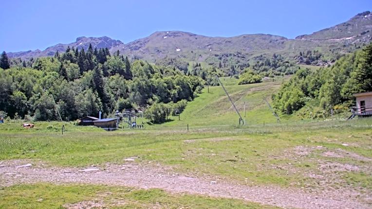 Webcam Les Monts d Olmes: Arrivée Piste