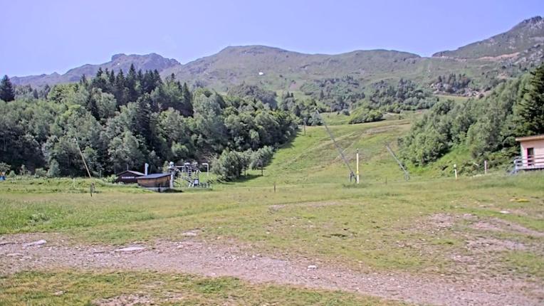 Webcam Les Monts d Olmes: Arrivée Piste