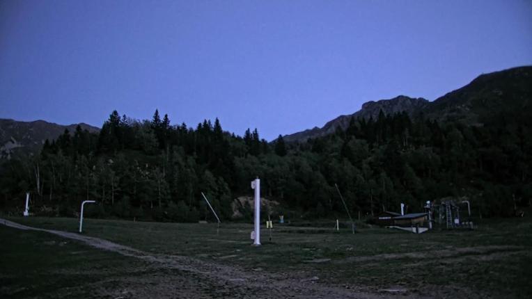 Webcam Les Monts d Olmes: Arrivée Piste