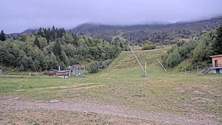 Webcam Les Monts d Olmes: Arrivée Piste