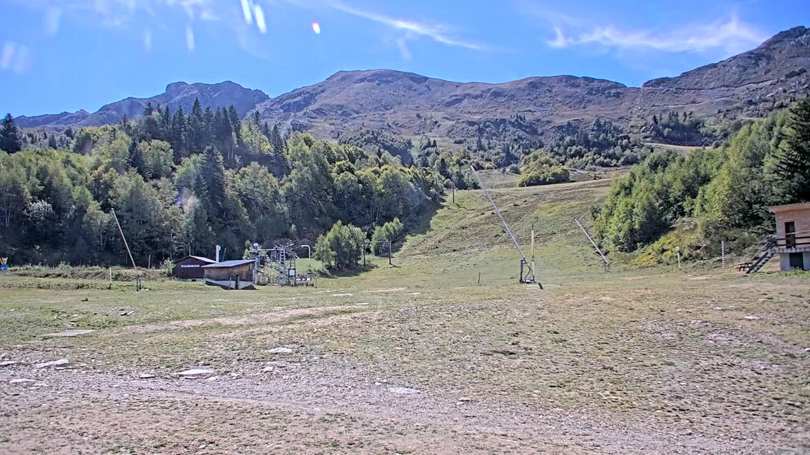 Webcam Les Monts d Olmes: Arrivée Piste