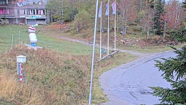 Webcam Les Monts d Olmes: Arrivée Piste