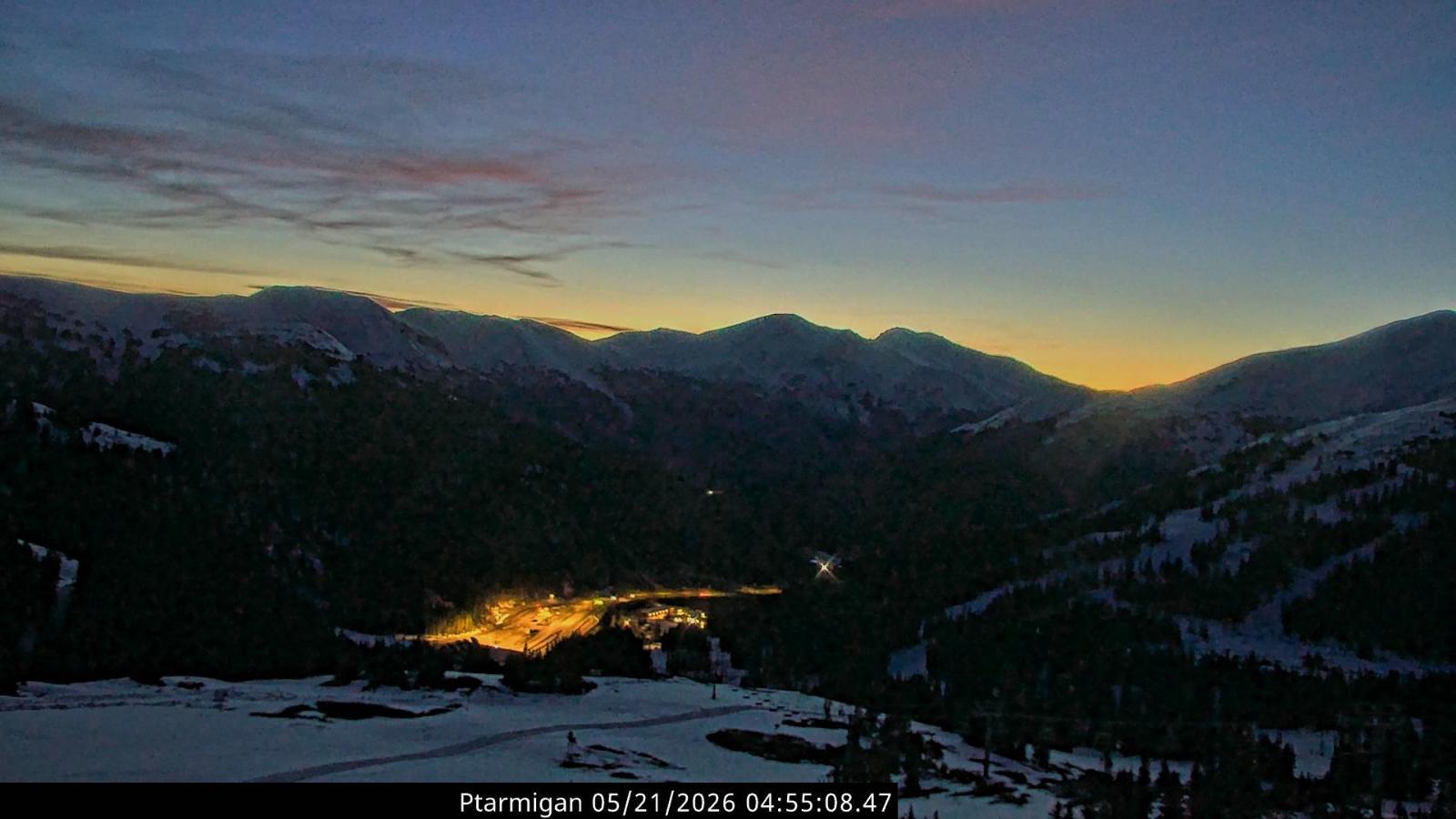 Webcam Loveland: Ptarmigan roost
