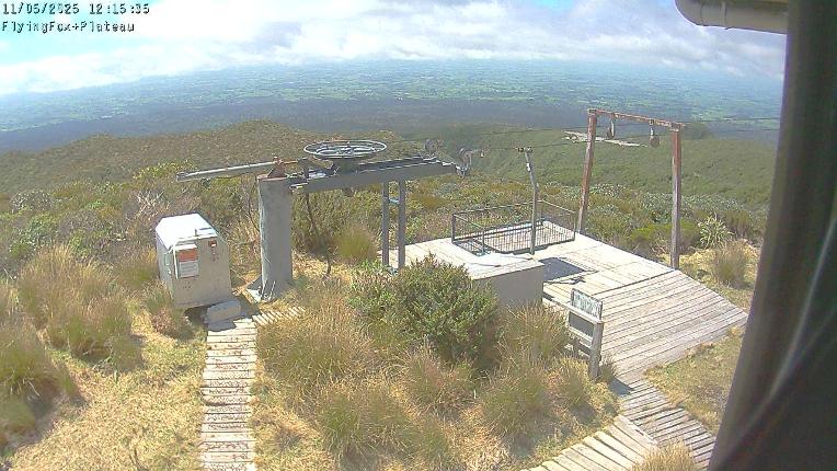 Webcam Manganui: Flying Fox Goods Lift