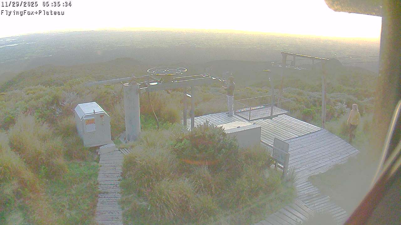Webcam Manganui: Flying Fox Goods Lift