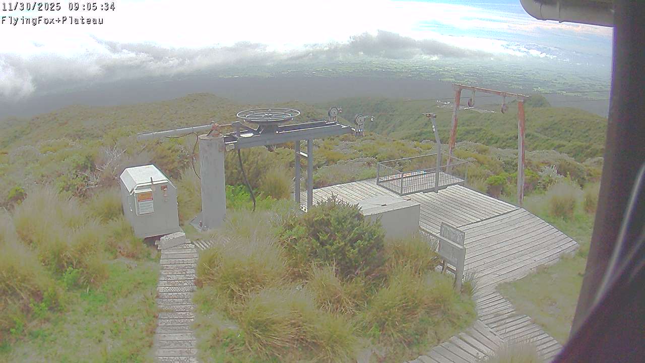 Webcam Manganui: Flying Fox Goods Lift