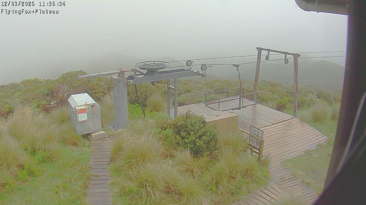 Webcam Manganui: Flying Fox Goods Lift
