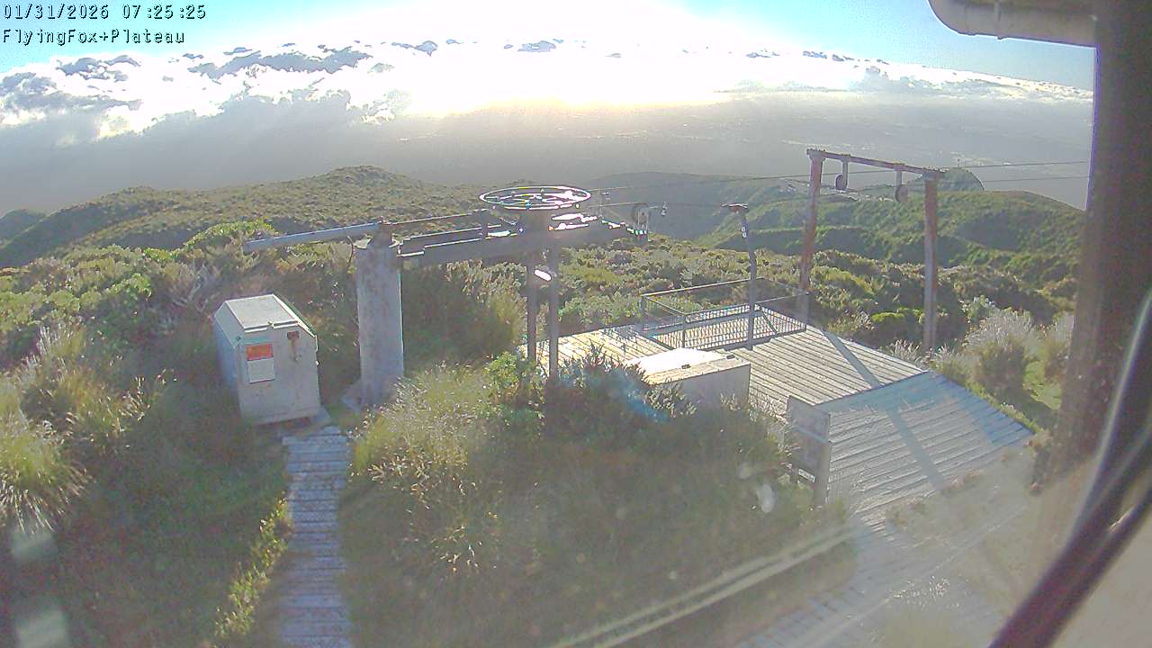 Webcam Manganui: Flying Fox Goods Lift