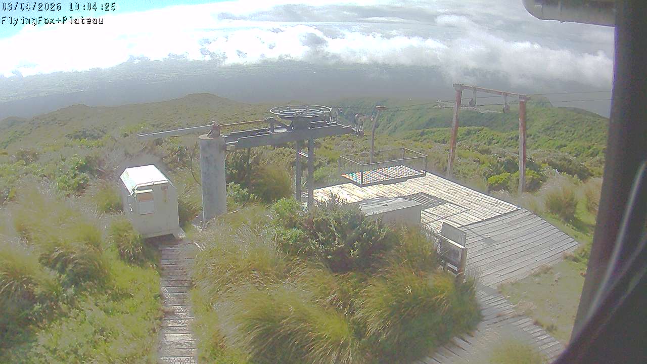 Webcam Manganui: Flying Fox Goods Lift