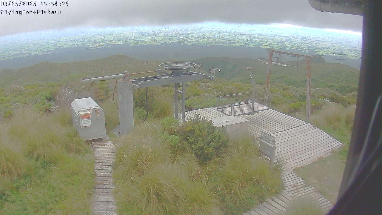 Webcam Manganui: Flying Fox Goods Lift
