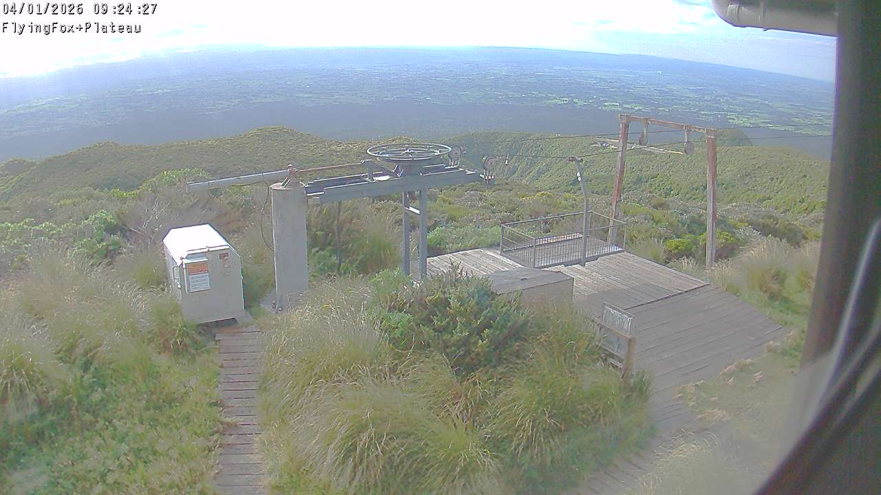 Webcam Manganui: Flying Fox Goods Lift