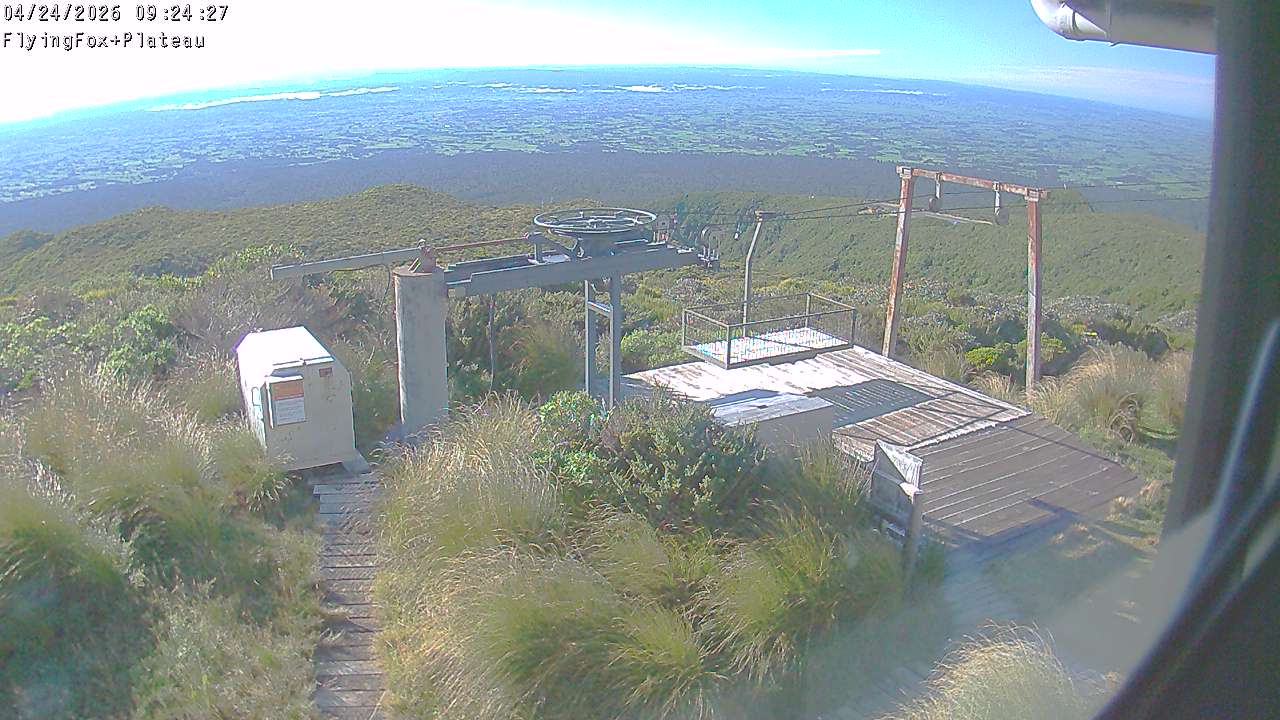 Webcam Manganui: Flying Fox Goods Lift