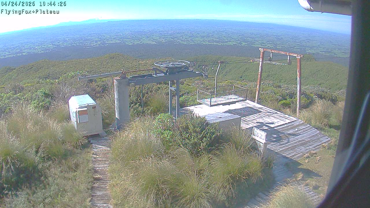 Webcam Manganui: Flying Fox Goods Lift