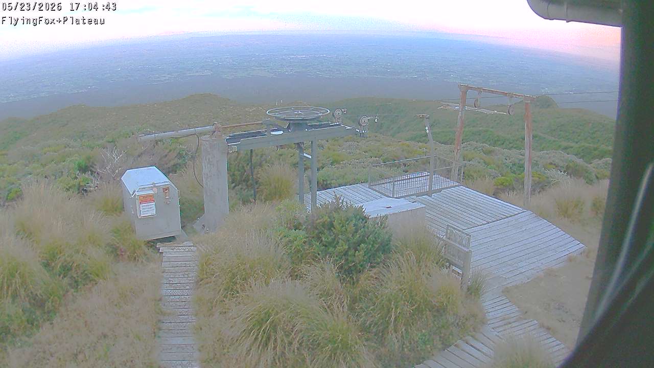 Webcam Manganui: Flying Fox Goods Lift