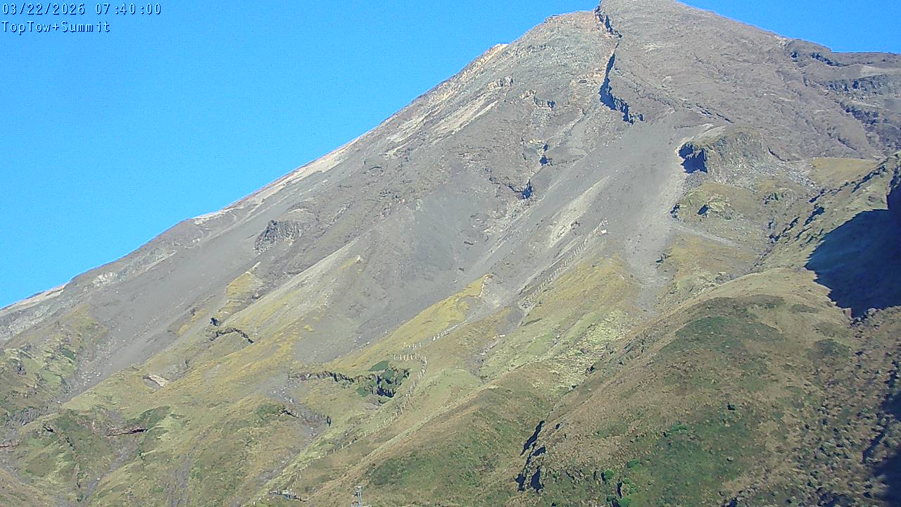 Webcam Manganui: Top Tow view