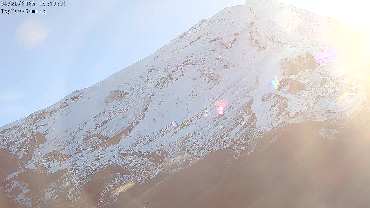 Webcam Manganui: Top Tow view