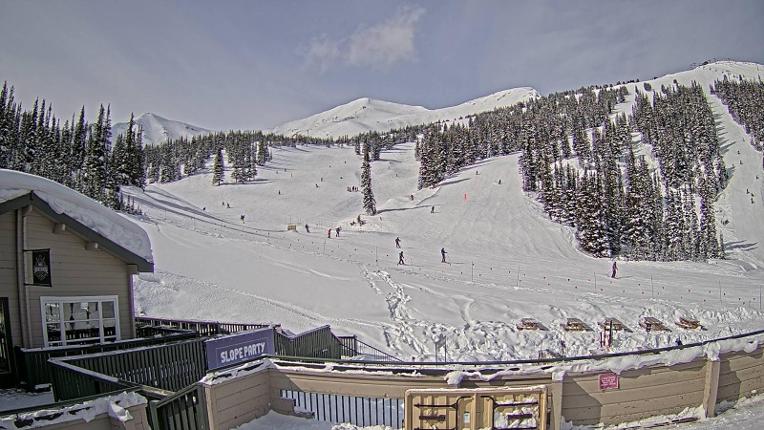 Webcam Marmot Basin: Mid Mountain