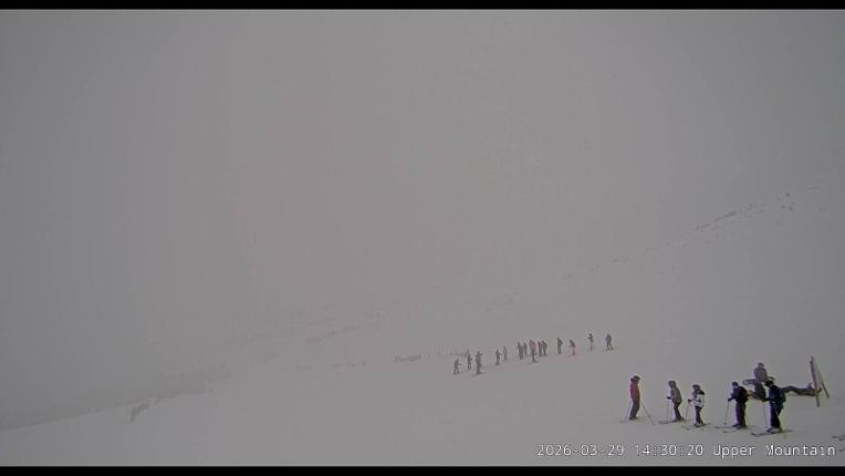 Webcam Marmot Basin: Upper Mountain