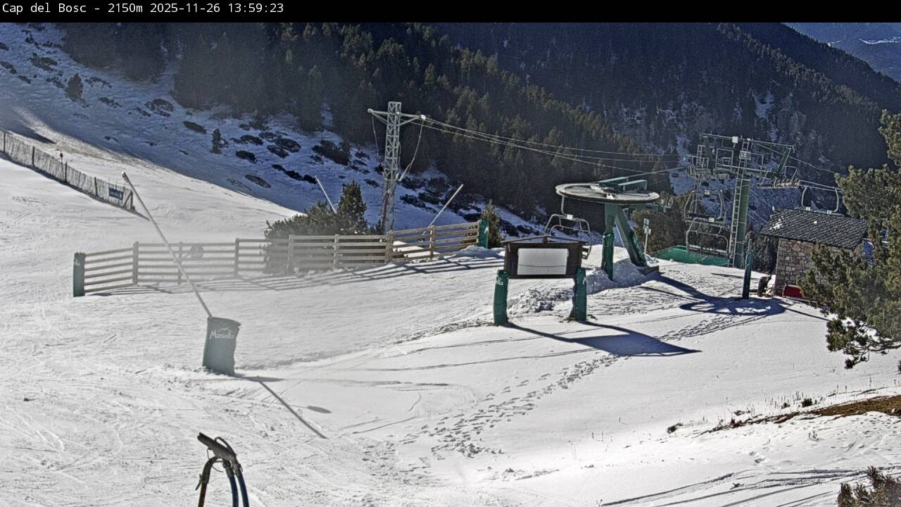 Webcam Masella: Cap del Bosc 2150m
