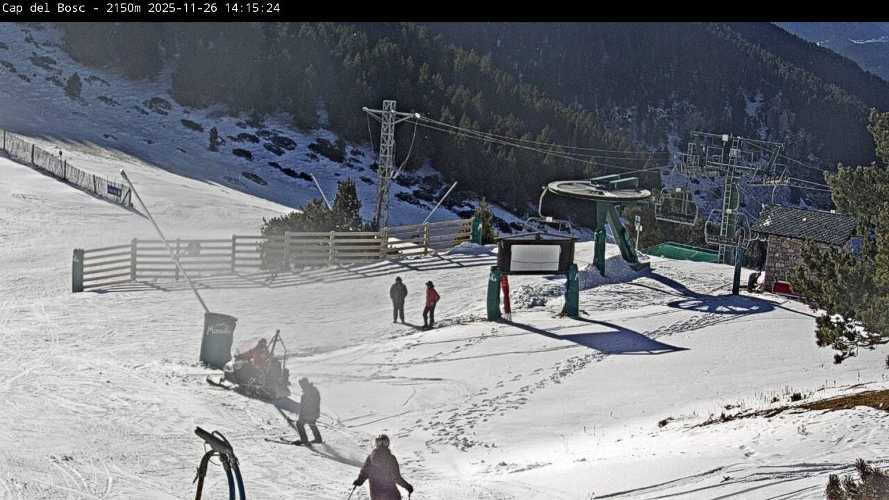 Webcam Masella: Cap del Bosc 2150m