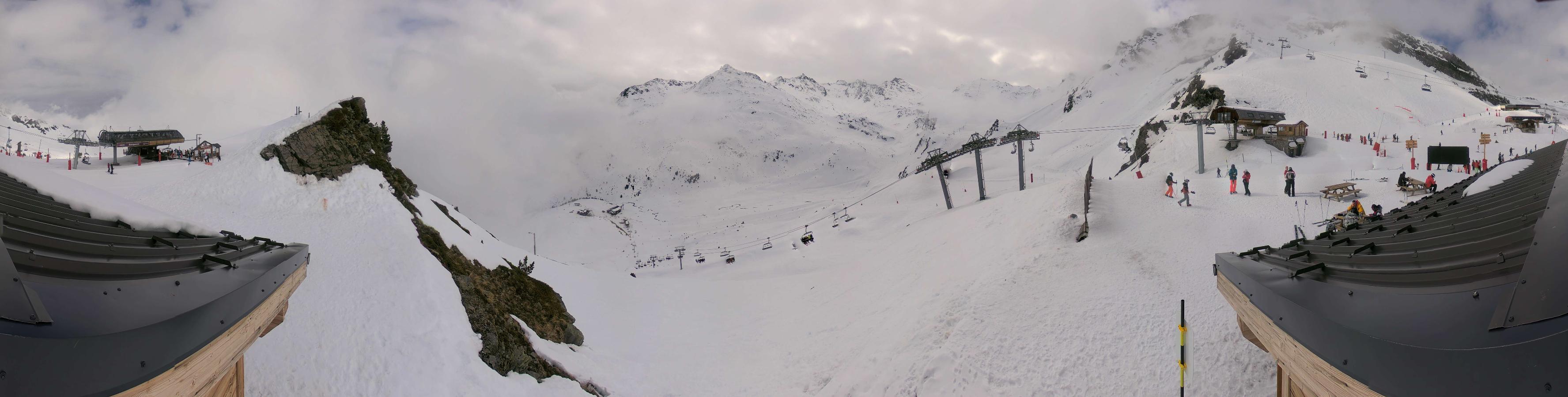 Webcam Meribel - Mottaret: Mottaret Bouquetin 2426m