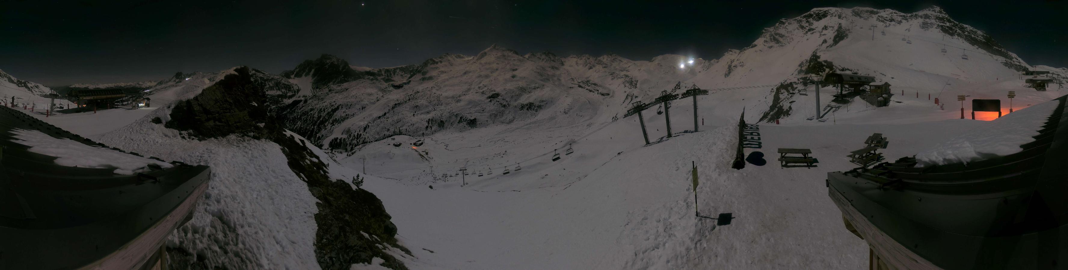 Webcam Meribel - Mottaret: Mottaret Bouquetin 2426m
