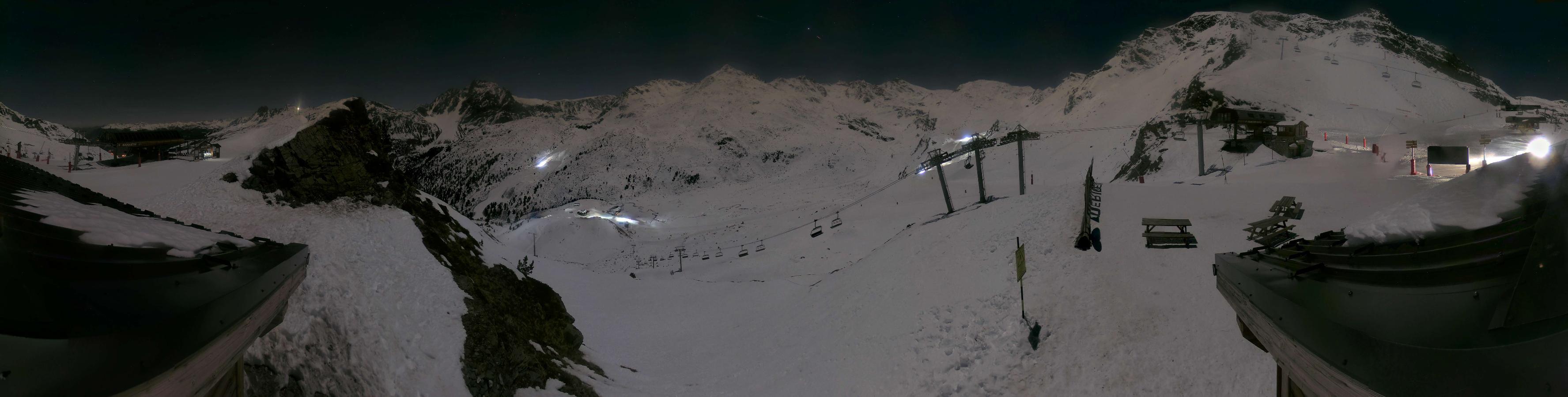 Webcam Meribel - Mottaret: Mottaret Bouquetin 2426m
