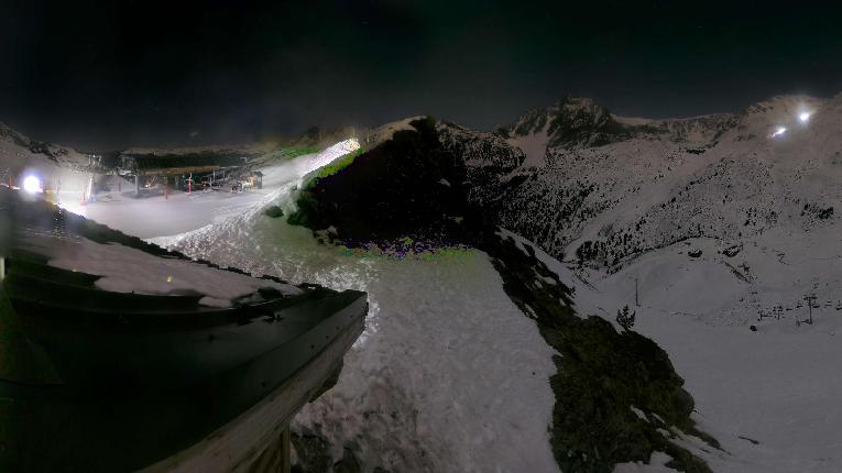 Webcam Meribel - Mottaret: Mottaret Bouquetin 2426m