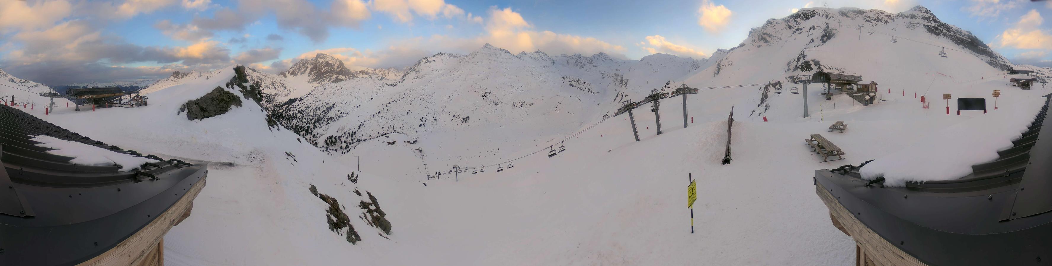 Webcam Meribel - Mottaret: Mottaret Bouquetin 2426m
