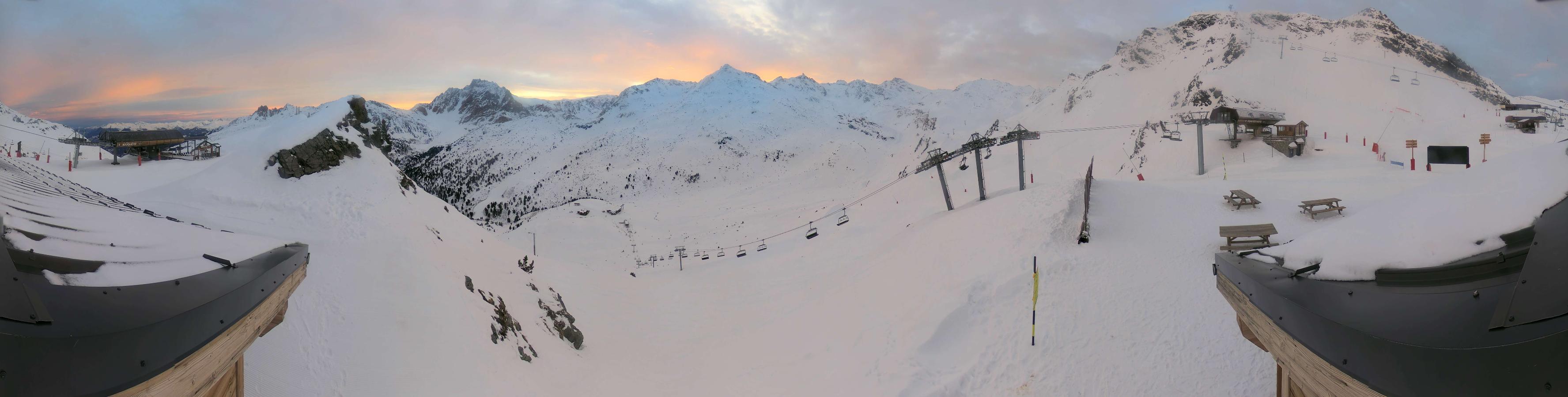 Webcam Meribel - Mottaret: Mottaret Bouquetin 2426m
