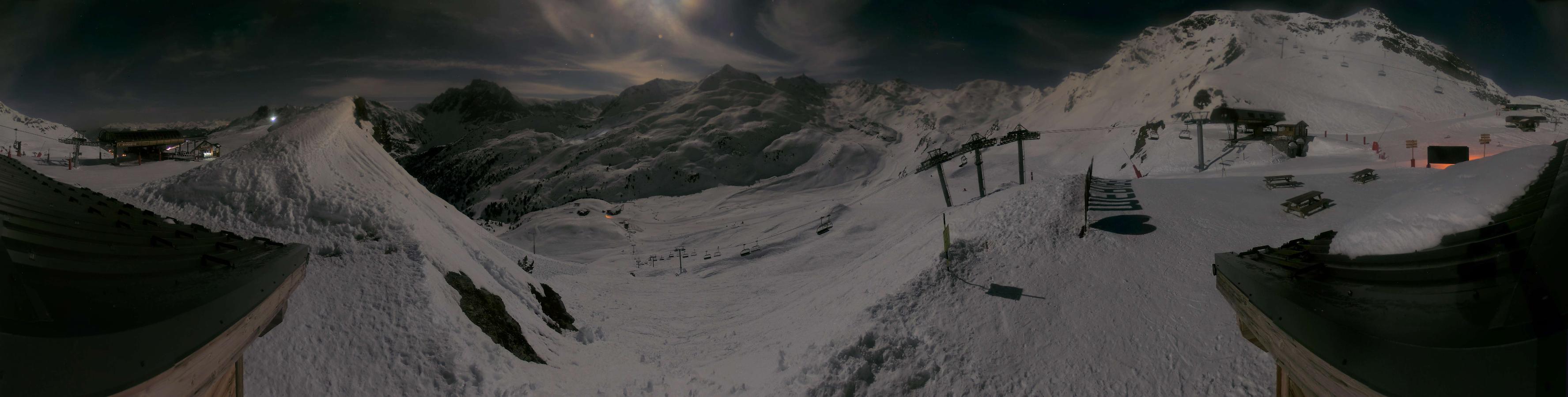 Webcam Meribel - Mottaret: Mottaret Bouquetin 2426m