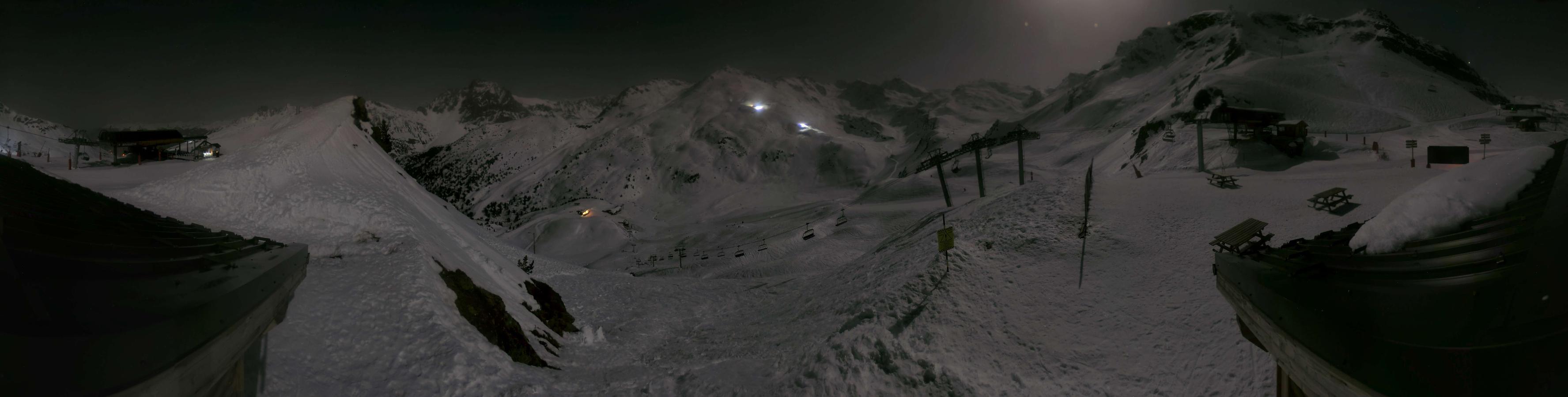 Webcam Meribel - Mottaret: Mottaret Bouquetin 2426m