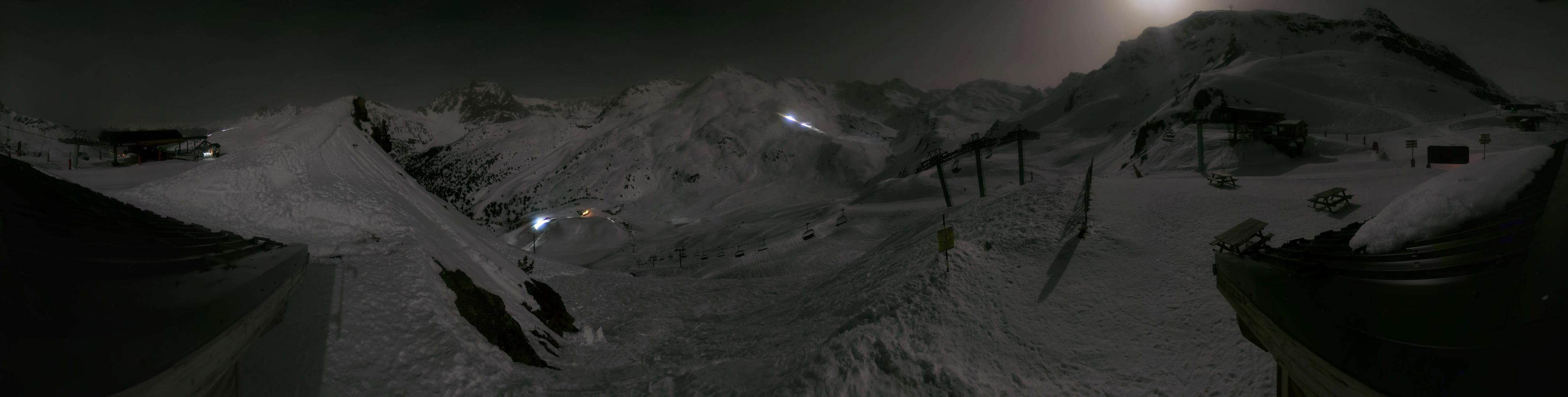 Webcam Meribel - Mottaret: Mottaret Bouquetin 2426m