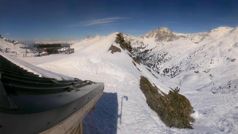Webcam Meribel - Mottaret: Mottaret Bouquetin 2426m